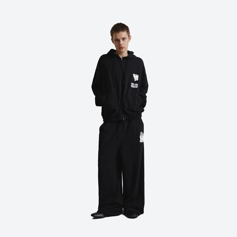 Receipt Ripped Zip-Up Hoodie